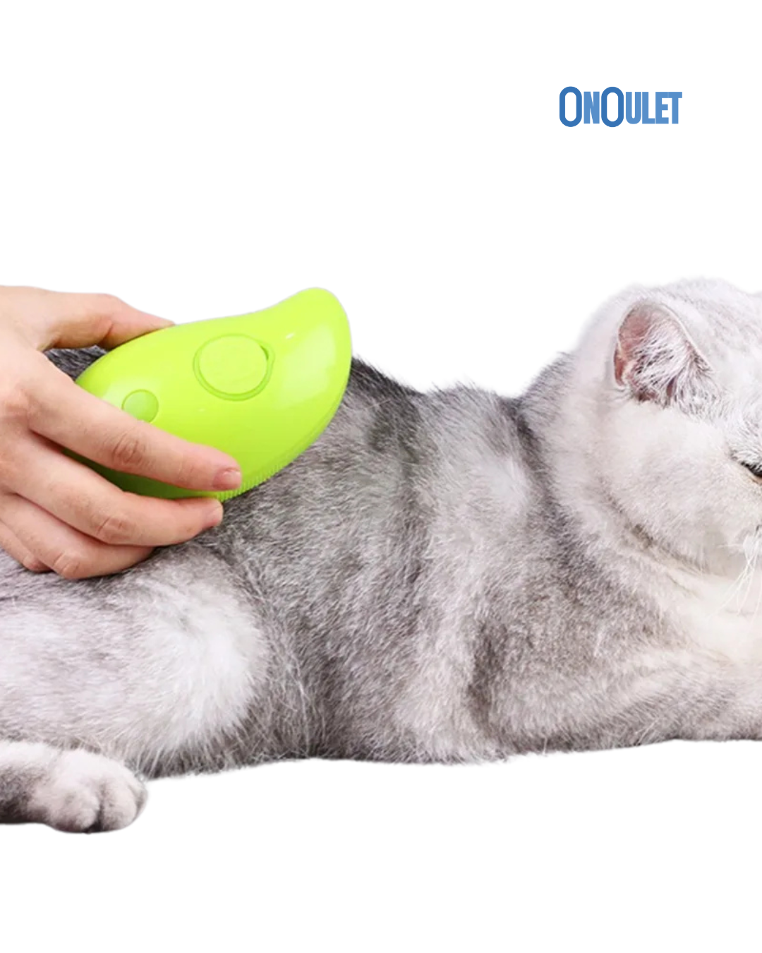 Cepillo vaporizador para mascotas