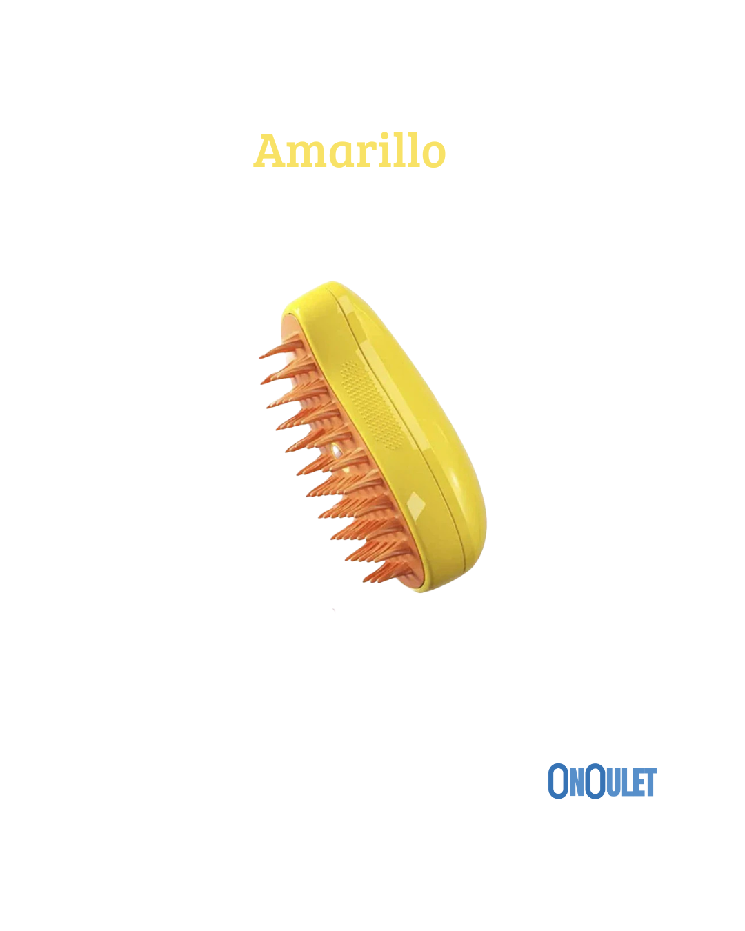 Cepillo vaporizador para mascotas