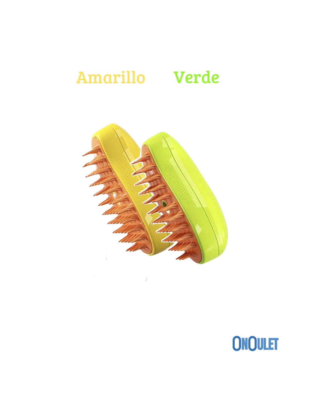 Cepillo vaporizador para mascotas